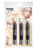 Moon Glitter Holographic Body Crayons