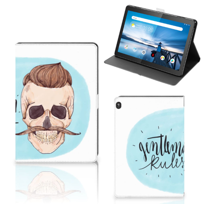 Tablettasje Lenovo Tablet M10 Gentleman Skull Tablettasje Lenovo Tablet M10 Gentleman Skull
