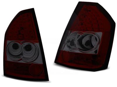 Tuning-Tec Achterlichten CHRYSLER 300C/300 09-10 ROOD SMOKE LED