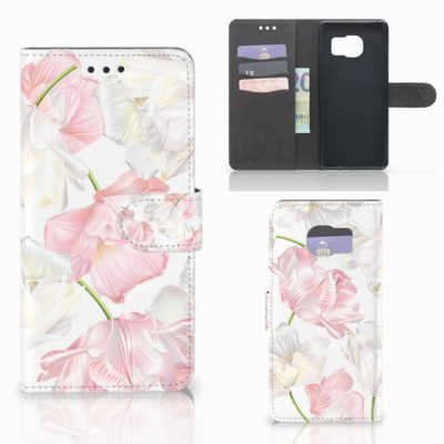 Samsung Galaxy S7 Edge Hoesje Lovely Flowers Samsung Galaxy S7 Edge Hoesje Lovely Flowers