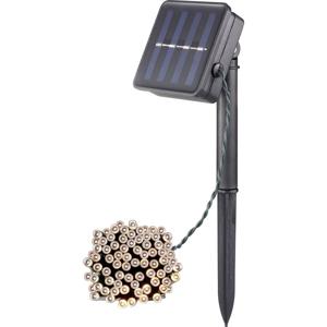 WS-SL02 100L Lichtketting op zonne-energie LED 0.3 W Warmwit Groen