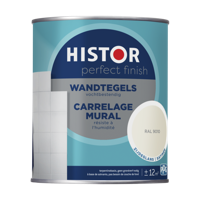 Histor Perfect Finish Wandtegels Zijdeglans - RAL 9010 - thumbnail