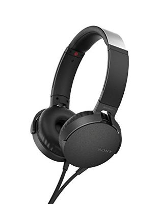 Sony MDR-XB550AP Hoofdband Stereofonisch Bedraad Zwart mobiele hoofdtelefoon Sony MDR-XB550AP Hoofdband Stereofonisch Bedraad Zwart mobiele hoofdtelefoon