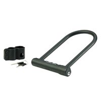 Masterlock U bar with steel shackle 200mm x 100mm x Æ 12mm w/2 keyscolour : blac - 8170EURDPRO