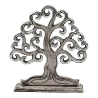 Houten Tree of Life Wit (18 x 15 cm) - thumbnail