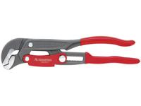 Rennsteig Werkzeuge SRS-Rohrzange 1 S-Form L 325mm KS-bezogene Griffe 1302 010 2 Hoekbuistang 45° 1