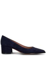 Gianvito Rossi escarpins Piper en daim 50 mm - Bleu - thumbnail