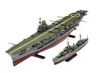 Revell HMS Ark Royal + F75 Eskimo Marineschipmodel Montagekit 1:720