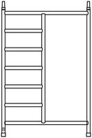 Altrex Doorloopframe breed 135-28-7 RS5 - 307008