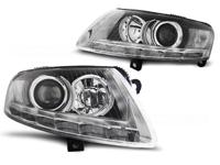 Tuning-Tec Koplampen Xenon voor Audi A6 C6 04 04-08 CHROOM DRL