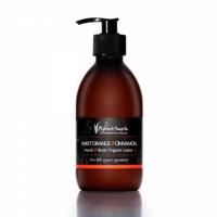 Highland Soap Co. Hand & Body Lotion Sinaasappel & Kaneel 300ml, pomp