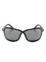 TOM FORD Eyewear lunettes de soleil Bettina à monture papillon - Noir