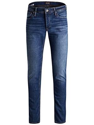 JACK & JONES JJIGLENN JJORIGINAL AM 814 Slim Fit Jeans voor jongens, Denim Blauw, 140