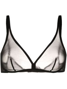 ERES soutien-gorge à effet de transparence - Noir