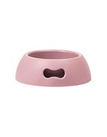 UNITED PETS Pappy - Grote Hondenkom, Eco- Friendly, Made in Italy, Hondenbak voor Voer en Water, Roze, 2200 ml, L. Voerbak voor Honden