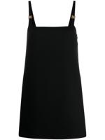 Miu Miu Mini-jurk met logoplakkaat - Zwart