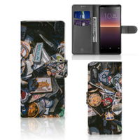 Sony Xperia 10 II Telefoonhoesje met foto Badges