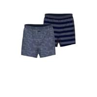 s.Oliver boxershort donkerblauw (set van 2)
