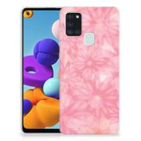 Samsung Galaxy A21s TPU Case Spring Flowers - thumbnail