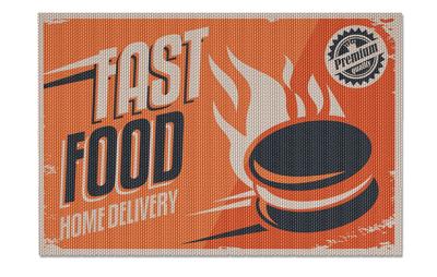 Balvi placemat fastfood - set van 2 Balvi placemat fastfood - set van 2