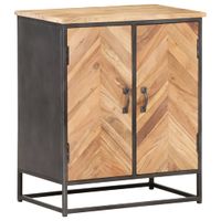 Dressoir 60x35x70 cm massief acaciahout - thumbnail