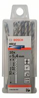 Bosch Accessoires Metaalboren HSS-G, Standard 5,4 x 57 x 93 mm 10st - 2608585493 - thumbnail