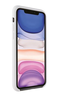 Vivanco HCVVIPH11G Backcover Apple iPhone 11 Grijs Inductieve lading, Stootbestendig, Waterafstotend