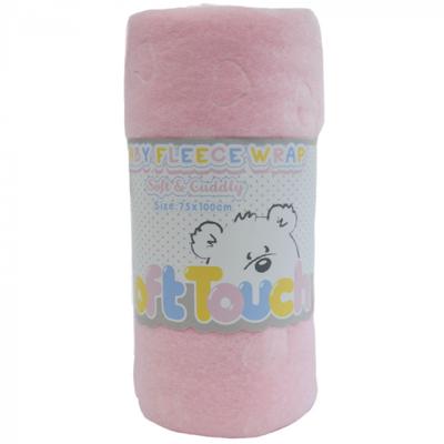 Soft Touch fleece deken meisjes 75 x 100 cm polyester