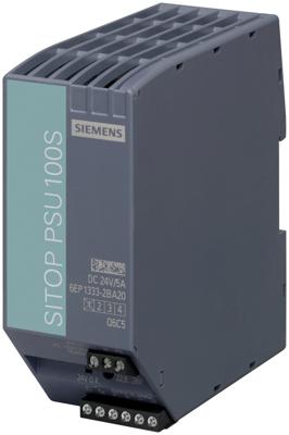 Siemens SITOP PSU100S 24 V/5 A DIN-rail netvoeding 24 V/DC 5 A 120 W Aantal uitgangen: 1 x Inhoud: 1 stuk(s)