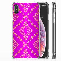 Anti Shock Case Apple iPhone Xs Max Barok Roze