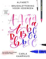 Alfabet! Brushlettering voor iedereen - Carla Kamphuis - ebook - thumbnail