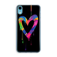 Melts My Heart: iPhone XR Transparant Hoesje