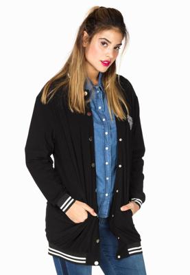 Yoek Jacket baseball | Zwart | Maat 42/44 Yoek Jacket baseball | Zwart | Maat 42/44