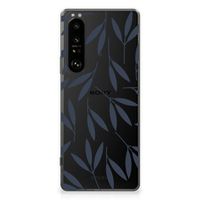 Sony Xperia 1 III TPU Case Leaves Blue