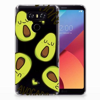 LG G6 Telefoonhoesje met Naam Avocado Singing