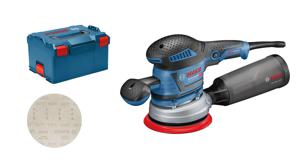 Bosch GEX 40-150 PROFESSIONAL Vlakschuurmachine (disc) 12000 RPM 24000 OPM Zwart, Blauw, Grijs, Rood 400 W