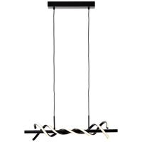 Brilliant Zwarte design hanglamp Amalie S G99818/06