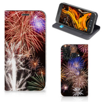 Samsung Galaxy Xcover 4s Hippe Standcase Vuurwerk - thumbnail