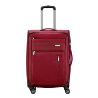 Travelite Capri 4 Wiel Trolley M Expandable red Zachte koffer