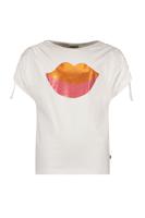 Like Flo Meisjes t-shirt slub - Off wit