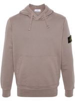 Stone Island hoodie en coton à patch - Gris - thumbnail