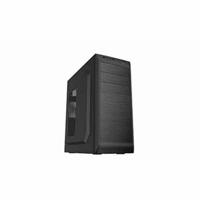 CoolBox F750 Bureau, 500 W, zwart, PC, ATX, huis/kantoor, CE, RoHS, 200 x 415 x 415 mm (B x H x D)