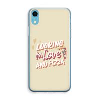 Pizza is the answer: iPhone XR Transparant Hoesje - thumbnail