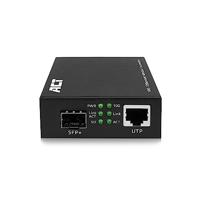 ACT 10G Ethernet Media Converter Glasvezel, voldoet aan de standaard 802.3ab, Multi Mode, Single Mode SFP+ - AC4455