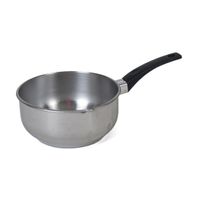 Rvs steelpan/sauspan van 14 cm   - - thumbnail