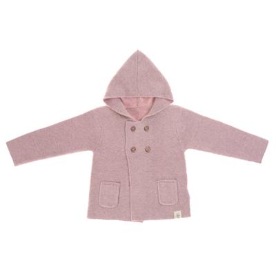 Lässig baby gebreide Hoodie GOTS Garden Explorer light pink 62-68 2-6 mnd Lässig baby gebreide Hoodie GOTS Garden Explorer light pink 62-68 2-6 mnd