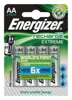 Energizer EN-EXTRE2300B4 Oplaadbare Nimh Batterij Aa 1.2 V Extreme 2300 Mah 4-blister - thumbnail