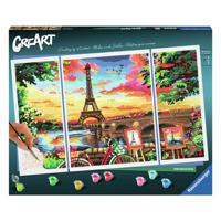 Ravensburger CreArt Schilderen op Nummer Paris Reflections