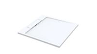 Best Design Just Solid douchebak 100x100x3.5cm mat wit