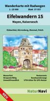 Wandelkaart 37-557 Eifelwandern 15 - Mayen, Kaisersesch | NaturNavi - thumbnail